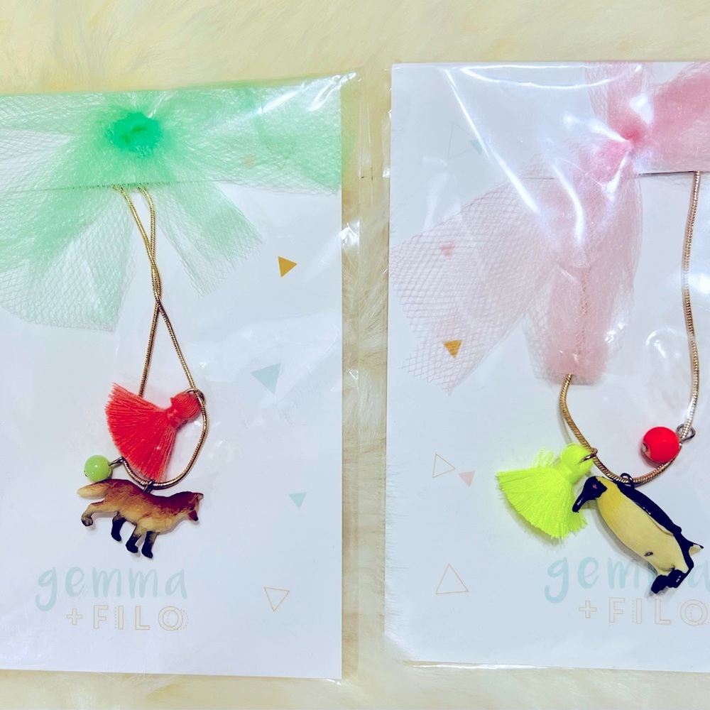 Gemma & Dilo girl’s necklaces